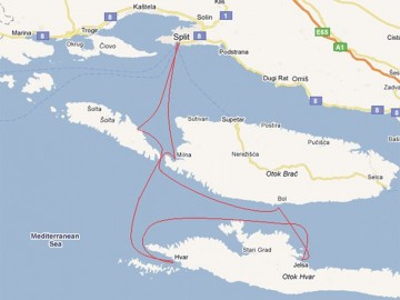 Preporuke za jedrenje iz Splita