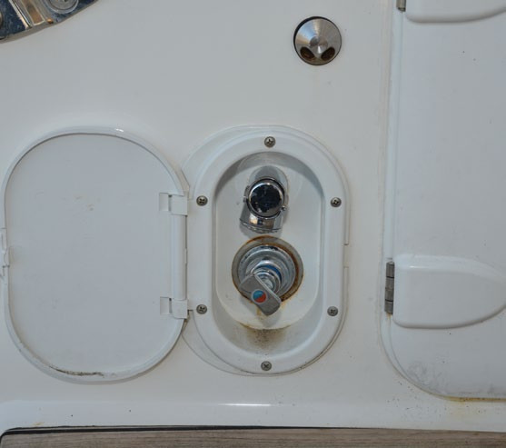 Cockpit shower